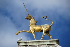 unicorn on bristol council house